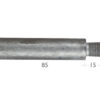 5127509_ Cooling anode with cap General Motors engine (19x85mm)