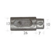 5127529_ Anode for Aifo-Fiat engine 13 x 26mm