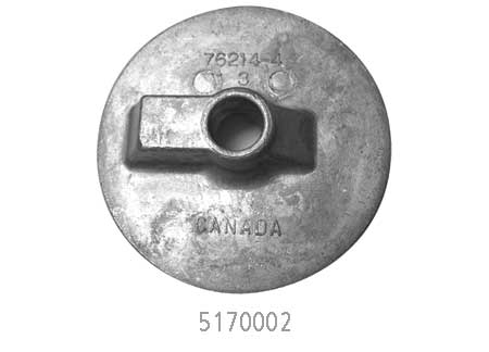 5170002_1 Aluminum Anode Martyr - Mercruiser 821631 Q1