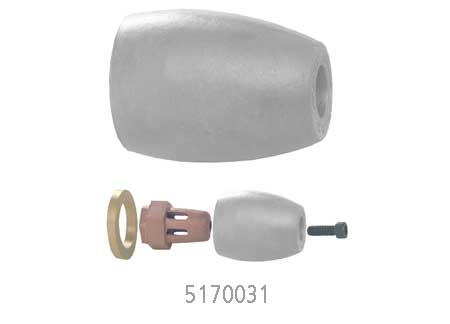 5170002_11 Aluminum Anode Martyr - Mercruiser 821631 Q1