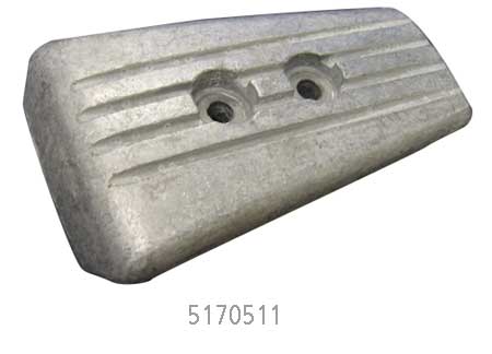 5170501_5 Aluminum Anode Martyr - Volvo 3883728