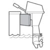 520826_ Bracket Adjustable 22°/35° for Outboards up to 35Kg