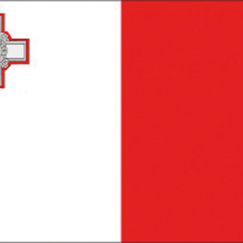 5252408 Polyester Flag of Malta 20x30cm