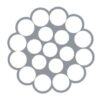 540190450_ Stainless Steel Cable ( 1 x 19 ) 4mm