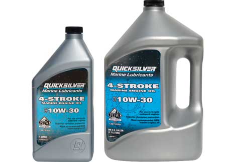 5701214 4 cycle outboard oil Quicksilver sae 10w-30 1lt