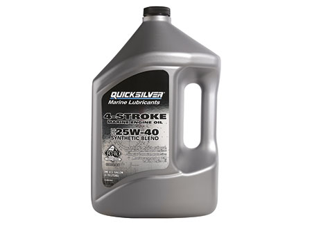 5701443_ Quicksilver 4 Strokes Synthetic Engine Oil SAE 25W-40 - 4 Liters