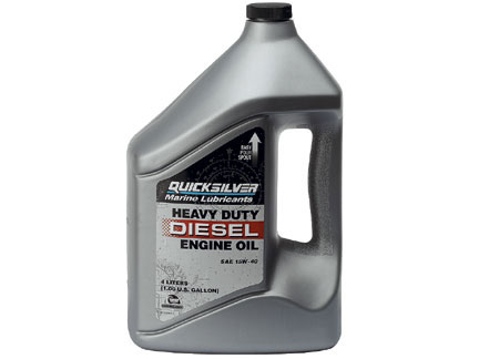 5701516 Oil Quicksilver for Diesel Engines sae 15w-40 4lt
