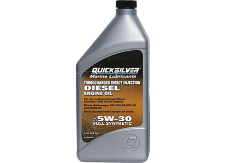 Quicksilver synthetic engine oil SAE 5W-30 Diesel 4lt