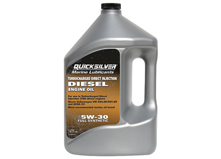 Quicksilver synthetic engine oil SAE 5W-30 Diesel 4lt