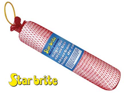 5709210 Maxi boom oil Absorbing for bilge 10 x 50cm Star Brite