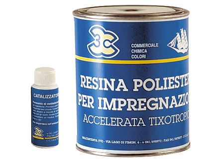5724903 Polyester resin with Catalyzer 0,375 lt.
