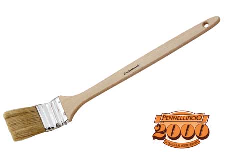 5790030 Paint brush with long wooden handle 30 mm