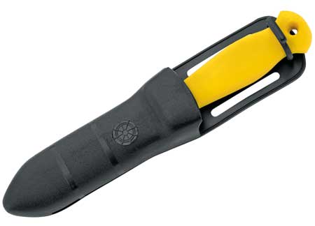 5830012_1 Diving Knive Sub12 Yellow 12 cm
