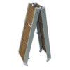 607518_ Aluminum and wood Foldable Gangway 190x37cm