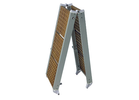 607525_ Aluminum and wood Foldable Gangway 250x37cm