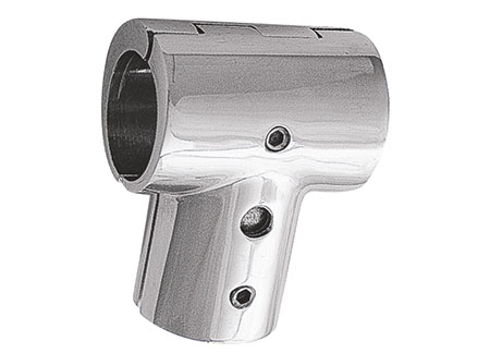 633635 T Open Joint Straight 90° D25mm Stainless Steel