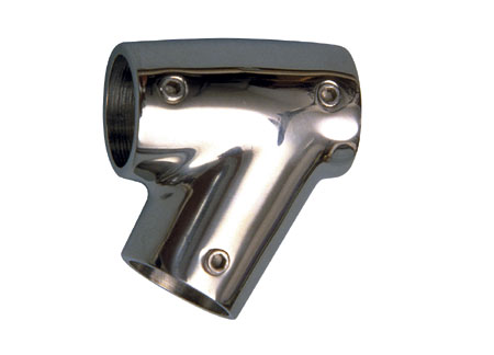 633822 T Open Joint Tilted 60° D22mm Stainless Steel