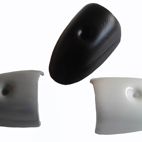 6566135 Grey terminal in pvc for Radial 30 Tessilmare