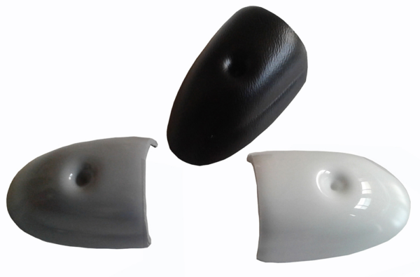 Grey terminal in pvc for Radial 30 Tessilmare