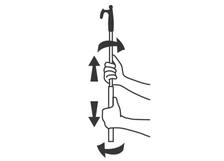 700521_ Telescopic Easy Boathook 120-200cm