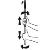 700524_ Bi-Telescoping Boat Hook 130-240cm Alu