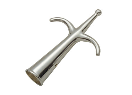 703002 Brass Double Boathook D35mm