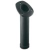 Black Fishing Rod Holder Flush Mount H250mm D40mm
