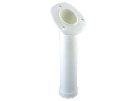 Black Fishing Rod Holder Flush Mount H250mm D40mm