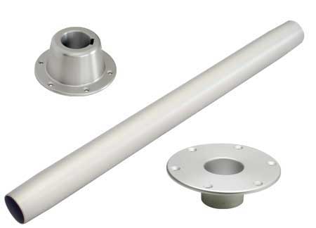 840003_ Aluminum Pedestal 60mm x H72cm with Bases