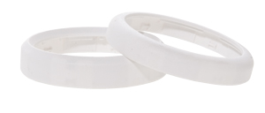 A2.C53186025 White Round Frame for Vdo Gauges 52mm