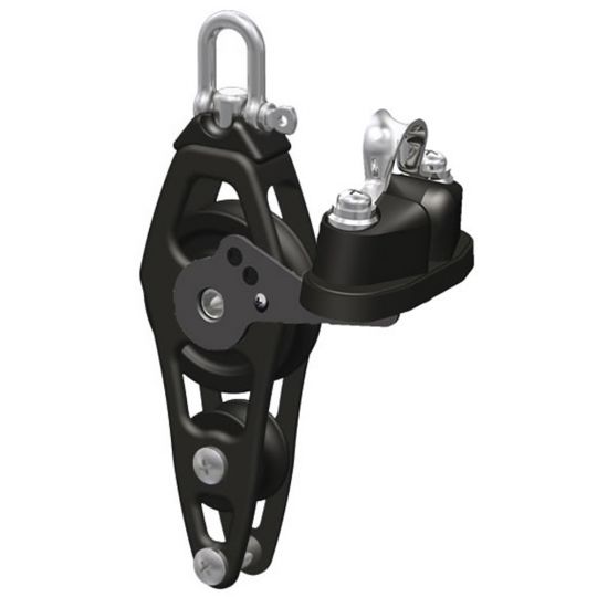 Antal20Fiddle20Block2020Cam2050mm Antal Pulley Fiddle Block with Becket + Cam 60mm for 12mm Lines