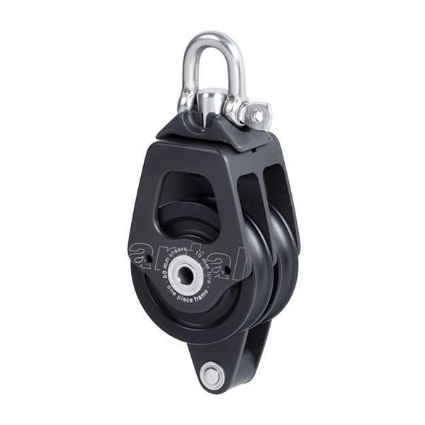 Antal20Pulleys20Double20Block20with20Becket Antal Pulleys Double Block with Becket 50mm ( 10mm line)