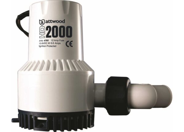 Attwood20HD2000 Bilge Pump Attwood HD2000 12v