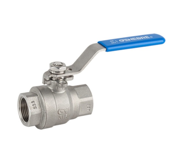 Chromed Brass Ball Valve 2"