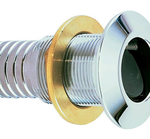Chromed20Brass20Thru-Hull Chromed Brass Thru-Hull 1 1/2" for Hose 44mm