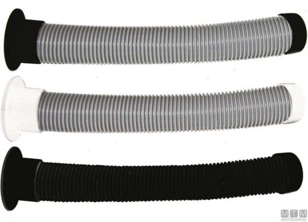 Flexible20Grey2020Black20Protection20Tube Flexible Grey & White Protection Tube D50x120cm