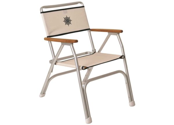 Folding Chair White Forma Marathon  M100 82x47cm H42cm