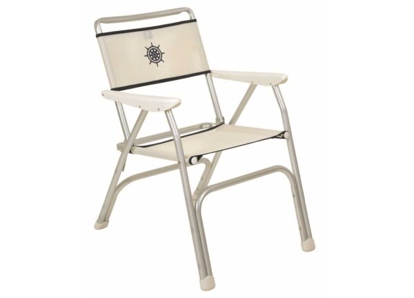 Folding Chair White Forma Marathon  M100P 82x47cm H42cm