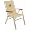 Folding Chair White Forma Marathon M150 92x47cm H43cm