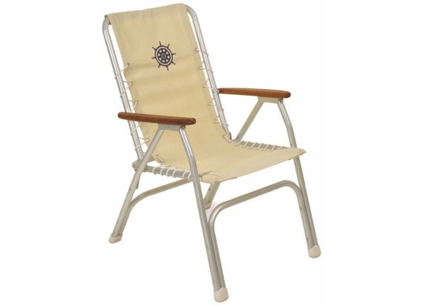 Folding Chair White Forma Marathon M150 92x47cm H43cm