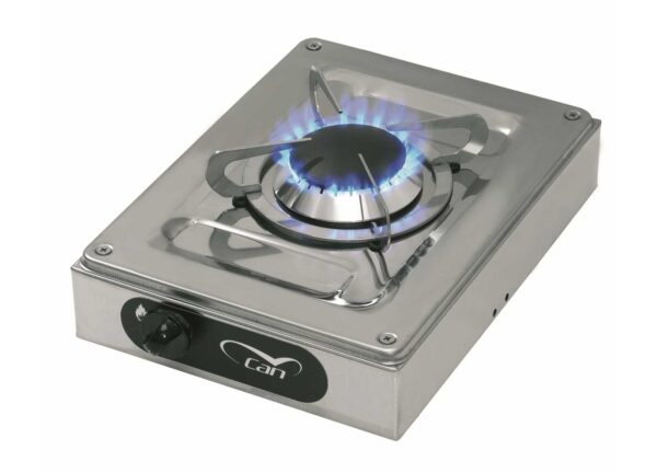 Fornello20a20Gas201 Hotty Stainless Steel Single Burner Stove 210 x 290 x H50mm