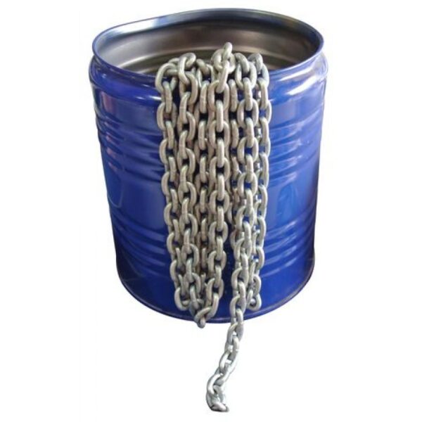Galvanized20Calibrated20Chain20G402014mm20x2050mt20DIN20766 Galvanized Steel Chain 22mm x 50mt