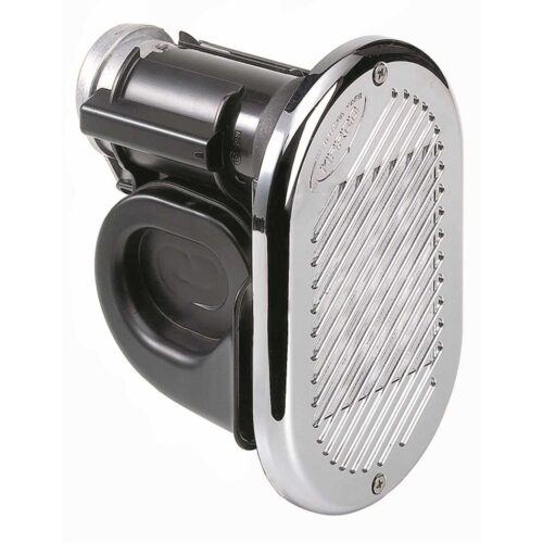 Hurricane20Ov2012V20Cromata Electric Horn Hurricane Chromed 12v