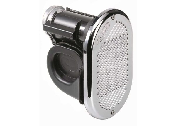 Hurricane20Ov2012V20Cromata Electric Horn Hurricane Chromed 12v
