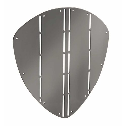 Paraprua20Triangolare Bow Plate Triangular Stainless Steel 35 x 34.5cm