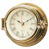 Polished20Brass20Clock20120mm Polished Brass Clock 120mm