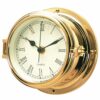 Polished20Brass20Clock20150mm Polished Brass Clock 150mm