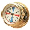 Polished20Brass20Radio20Silence20Clock20150mm Polished Brass Radio Silence Clock 150mm