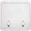 Portello20Large20Bianco Anodized Aluminum White Hatches 460 x 510 mm