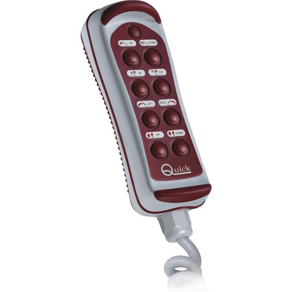 Quick Remote Control Hrc Multipurpose 8 Buttons + Torch Led